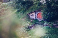 丛林童话小木屋图片
