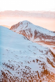 雪域高山风光图片