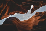 羚羊峡谷地貌景观图片