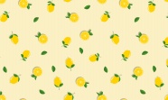 柠檬水果底纹背景图片