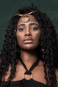 非洲部落黑人美女图片