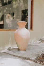 手工陶器花瓶图片