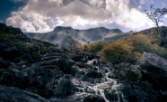 斯诺登山脉景观图片