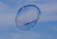 透明彩色泡泡图片