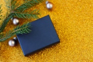 圣诞元素礼盒背景图片