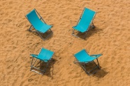 折叠沙滩椅图片