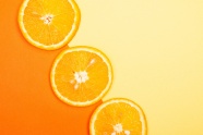 黄色橙片背景图片