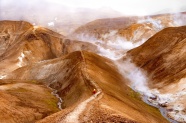 贫瘠山脉风光图片