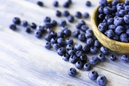新鲜蓝莓果图片素材
