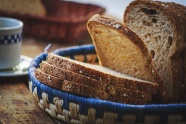 健康杂粮面包图片