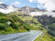 奥地利高山公路景观图片