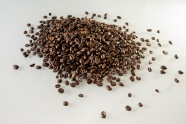 咖啡豆颗粒背景图片