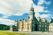 苏格兰古城堡建筑图片