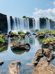 伊瓜苏瀑布风景图片