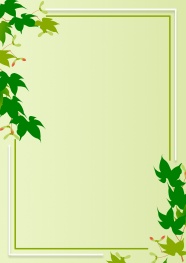 绿色小清新藤蔓信纸背景图片