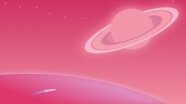 粉色系太空背景图片