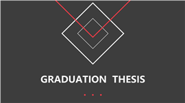 黑色商务汇报项目介绍PPT模板