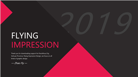 简约商务欧美风通用PPT模板