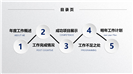 简洁大气微粒体工作总结PPT模板