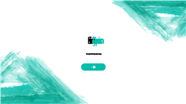 商务风清新简约PPT模板