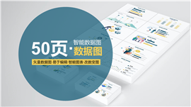50页数据智能PPT图表