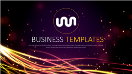 欧美商务企业宣传工作汇报总结PPT模板