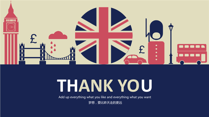 复古插画风报告通用PPT模板