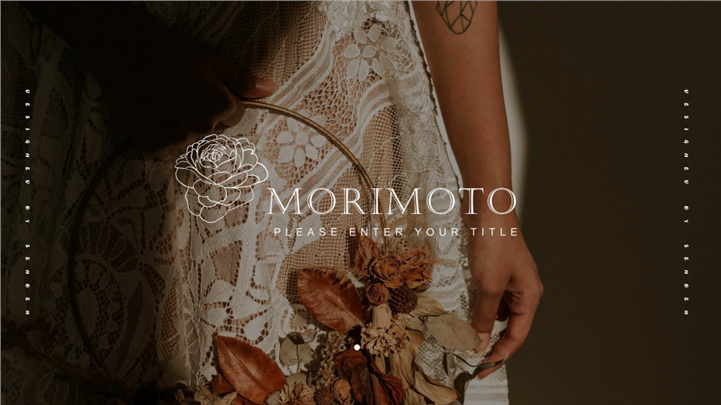 莫兰迪风尚品牌宣传画册PPT模板