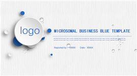 灰色高端质感微粒体商务办公工作总结通用PPT模板