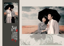 当年情复古写真PSD素材