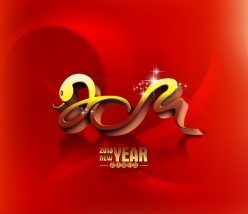 2013蛇年源文件设计素材