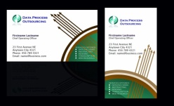 个性商务名片PSD模板