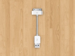 苹果USB充电器psd素材下载