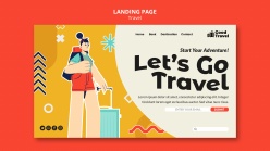 旅行社网站登录页设计