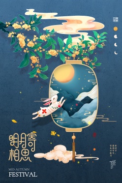 中秋佳节国风海报设计