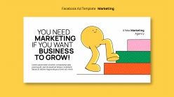 市场营销创意插画海报设计