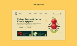 水果商城登录页ps素材