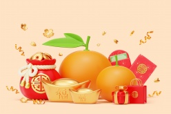 喜气新年元素PSD分层素材