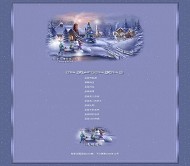 秘密花园圣诞HTML模板