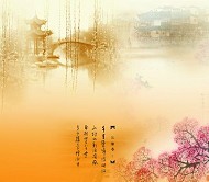 江南水乡PSD模板