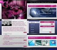 图片个性网站模板