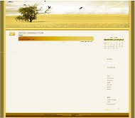 Wordpress Yellow模板