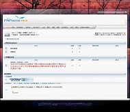 PHPWind 玻璃面模板