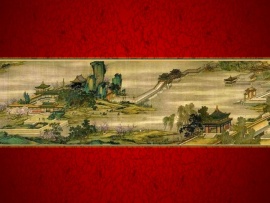 清明河上图PPT模板