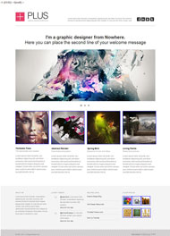 艺术设计CSS网页模板