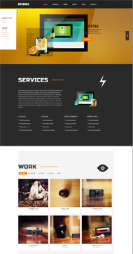 广告创意css网站模板