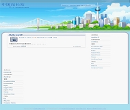 Wordpress Blue City模板