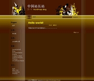 Wordpress Sweet Brown模板