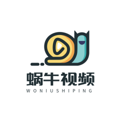 蜗牛视频卡通形象LOGO