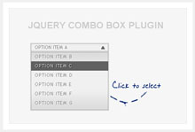 jquery UI元素滚动组合框